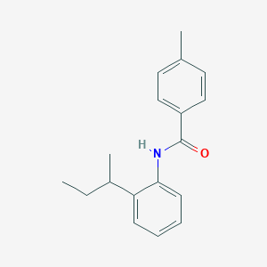 N-(2-sec-butylphenyl)-4-methylbenzamide