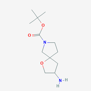 tert-Butyl 3-amino-1-oxa-7-azaspiro[4.4]nonane-7-carboxylate
