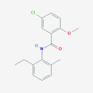 5-chloro-N-(2-ethyl-6-methylphenyl)-2-methoxybenzamide