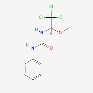 1-Phenyl-3-(2,2,2-trichloro-1-methoxyethyl)urea