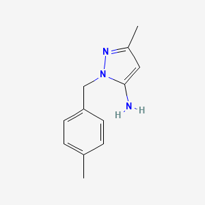 3-methyl-1-(4-methylbenzyl)-1H-pyrazol-5-amine