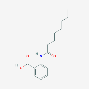 molecular formula C15H21NO3 B291052 2-(Octanoylamino)benzoic acid 