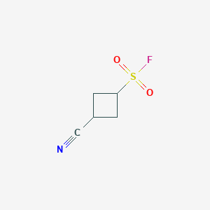 3-Cyanocyclobutane-1-sulfonyl fluoride