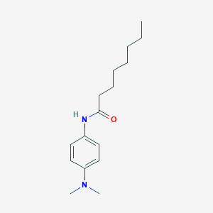 molecular formula C16H26N2O B291054 N-[4-(dimethylamino)phenyl]octanamide 