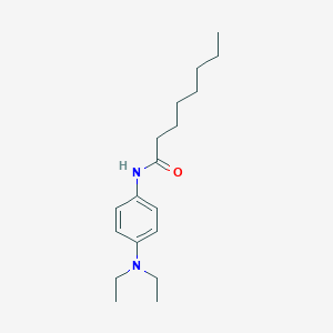 molecular formula C18H30N2O B291056 N-[4-(diethylamino)phenyl]octanamide 