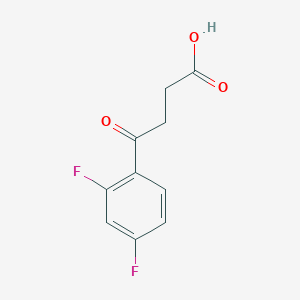 B029106 4-(2,4-Difluorophenyl)-4-oxobutanoic acid CAS No. 110931-77-6