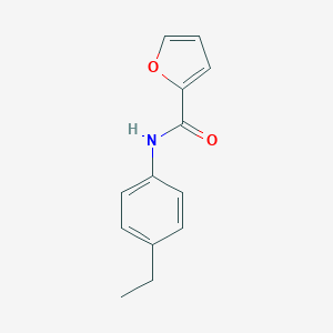 molecular formula C13H13NO2 B291060 N-(4-ethylphenyl)furan-2-carboxamide 