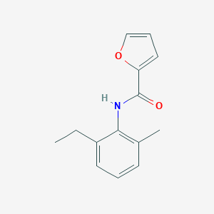 molecular formula C14H15NO2 B291063 N-(2-ethyl-6-methylphenyl)furan-2-carboxamide 
