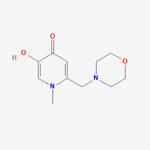 5-hydroxy-1-methyl-2-(morpholin-4-ylmethyl)pyridin-4(1H)-one