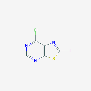 7-Chloro-2-iodo-[1,3]thiazolo[5,4-d]pyrimidine