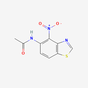 N-(4-nitrobenzo[d]thiazol-5-yl)acetamide