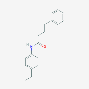 N-(4-ethylphenyl)-4-phenylbutanamide