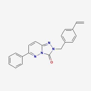 molecular formula C20H16N4O B2910746 6-phenyl-2-(4-vinylbenzyl)-[1,2,4]triazolo[4,3-b]pyridazin-3(2H)-one CAS No. 1251604-14-4