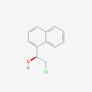 (1S)-2-chloro-1-(naphthalen-1-yl)ethan-1-ol