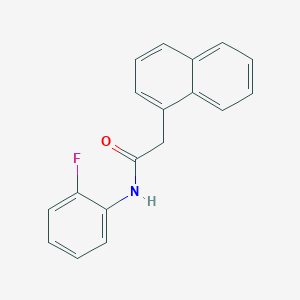 N-(2-fluorophenyl)-2-(1-naphthyl)acetamide