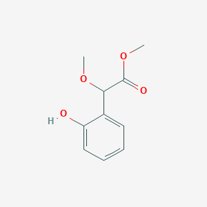 molecular formula C10H12O4 B2910819 Methyl 2-(2-hydroxyphenyl)-2-methoxyacetate CAS No. 63697-51-8