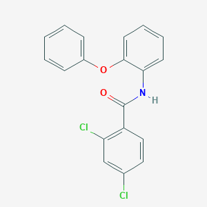 molecular formula C19H13Cl2NO2 B291085 2,4-dichloro-N-(2-phenoxyphenyl)benzamide 