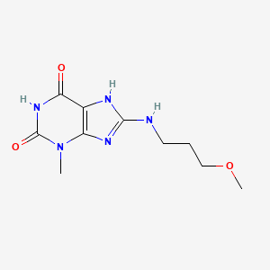 8-(3-Methoxy-propylamino)-3-methyl-3,7-dihydro-purine-2,6-dione