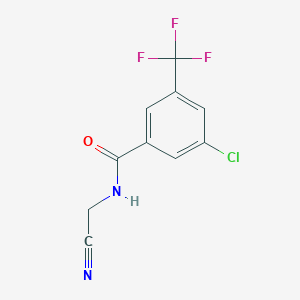 3-chloro-N-(cyanomethyl)-5-(trifluoromethyl)benzamide