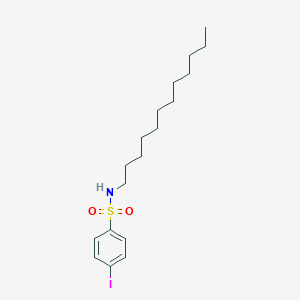 molecular formula C18H30INO2S B291095 N-dodecyl-4-iodobenzenesulfonamide 