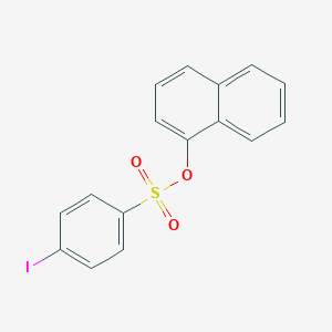 molecular formula C16H11IO3S B291098 1-Naphthyl 4-iodobenzenesulfonate 