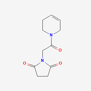 1-[2-(3,6-Dihydro-2H-pyridin-1-yl)-2-oxoethyl]pyrrolidine-2,5-dione