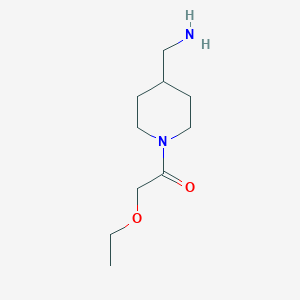 1-[4-(Aminomethyl)piperidin-1-yl]-2-ethoxyethanone