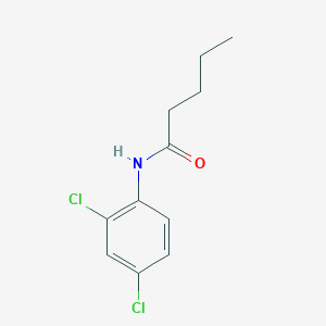 N-(2,4-dichlorophenyl)pentanamide