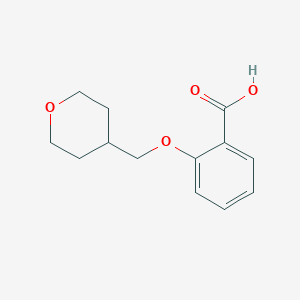 2-(Oxan-4-ylmethoxy)benzoic acid