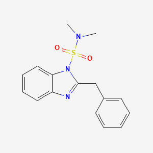 Dimethyl{[2-benzylbenzimidazolyl]sulfonyl}amine