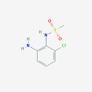N-(2-amino-6-chlorophenyl)methanesulfonamide