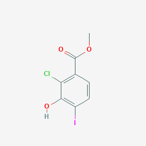 Methyl 2-chloro-3-hydroxy-4-iodobenzoate