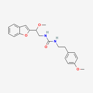 1-(2-(Benzofuran-2-yl)-2-methoxyethyl)-3-(4-methoxyphenethyl)urea