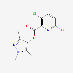 (1,3,5-Trimethylpyrazol-4-yl) 3,6-dichloropyridine-2-carboxylate