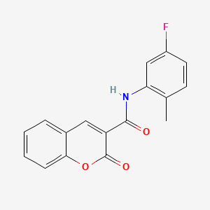 N-(5-fluoro-2-methylphenyl)-2-oxo-2H-chromene-3-carboxamide