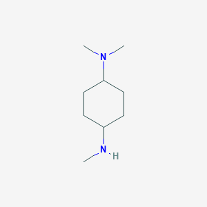 molecular formula C9H20N2 B2911186 N,N,N'-Trimethyl-cyclohexane-1,4-diamine CAS No. 1048918-81-5