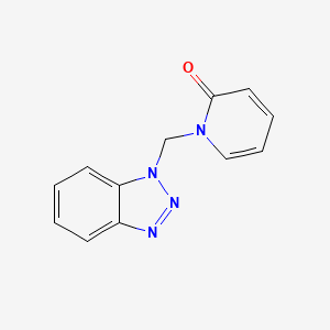 1-(Benzotriazol-1-ylmethyl)pyridin-2-one