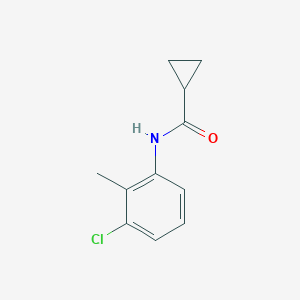 N-(3-chloro-2-methylphenyl)cyclopropanecarboxamide