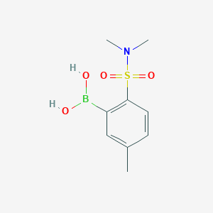 2-(Dimethylsulfamoyl)-5-methylphenylboronic acid