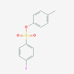molecular formula C13H11IO3S B291140 4-Methylphenyl 4-iodobenzenesulfonate 