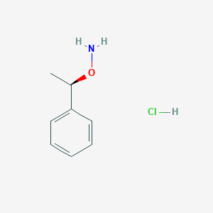 molecular formula C8H12ClNO B2911413 O-[(1R)-1-phenylethyl]hydroxylamine hydrochloride CAS No. 2159106-97-3