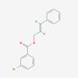 [(E)-3-phenylprop-2-enyl] 3-bromobenzoate