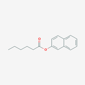 molecular formula C16H18O2 B291151 萘-2-基己酸酯 CAS No. 71974-08-8