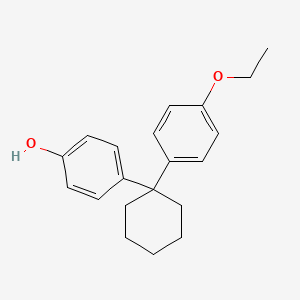 molecular formula C20H24O2 B2911522 4-[1-(4-Ethoxyphenyl)cyclohexyl]phenol CAS No. 60557-97-3