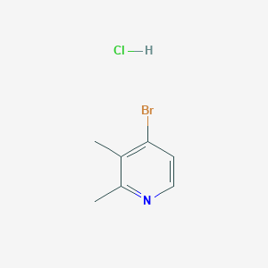 molecular formula C7H9BrClN B2911534 4-Bromo-2,3-dimethylpyridine hydrochloride CAS No. 1956318-85-6
