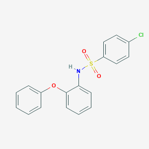4-chloro-N-(2-phenoxyphenyl)benzenesulfonamide