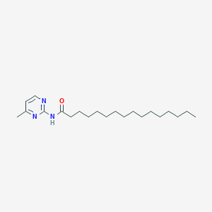 molecular formula C21H37N3O B291160 N-(4-methyl-2-pyrimidinyl)hexadecanamide 