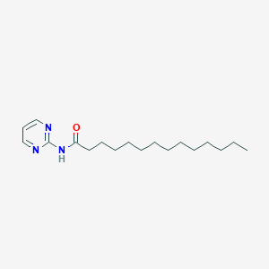 N-(2-pyrimidinyl)tetradecanamide