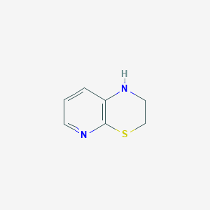 molecular formula C7H8N2S B2911741 1H,2H,3H-pyrido[2,3-b][1,4]thiazine CAS No. 23977-47-1