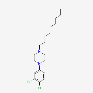 1-(3,4-Dichlorophenyl)-4-nonylpiperazine